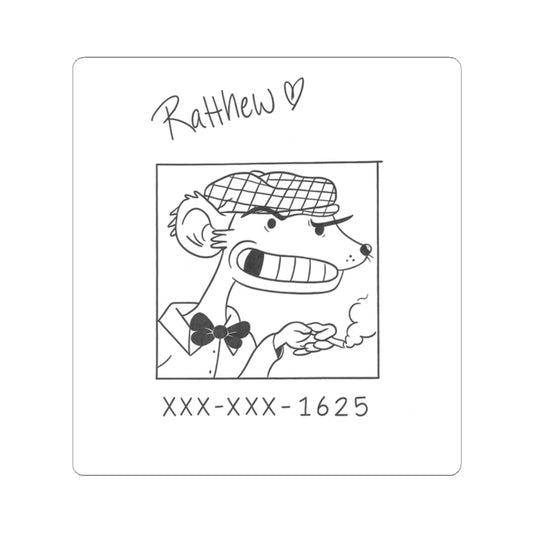 Ratthew Kiss-Cut Sticker