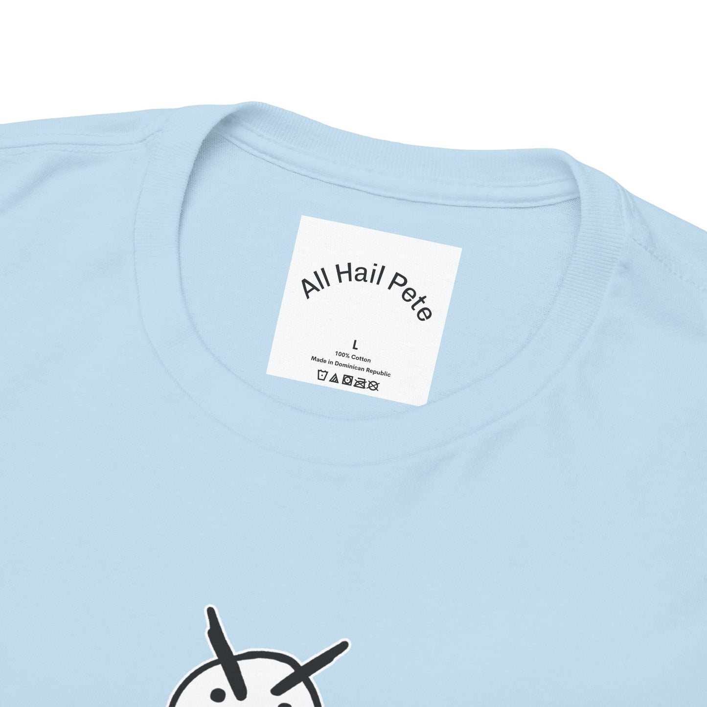 Don't Make Me Do It Filled Unisex Heavy Cotton Tee