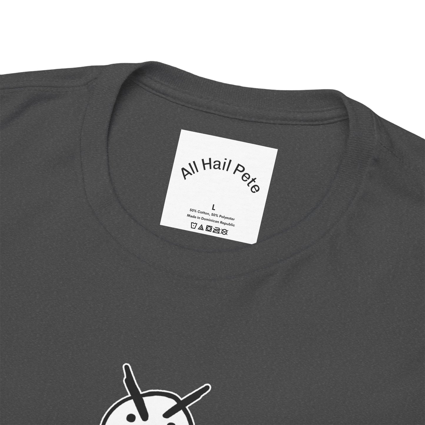 Don't Make Me Do It Filled Unisex Heavy Cotton Tee