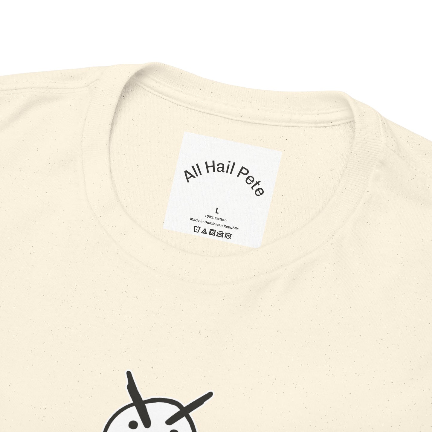 Don't Make Me Do It Filled Unisex Heavy Cotton Tee