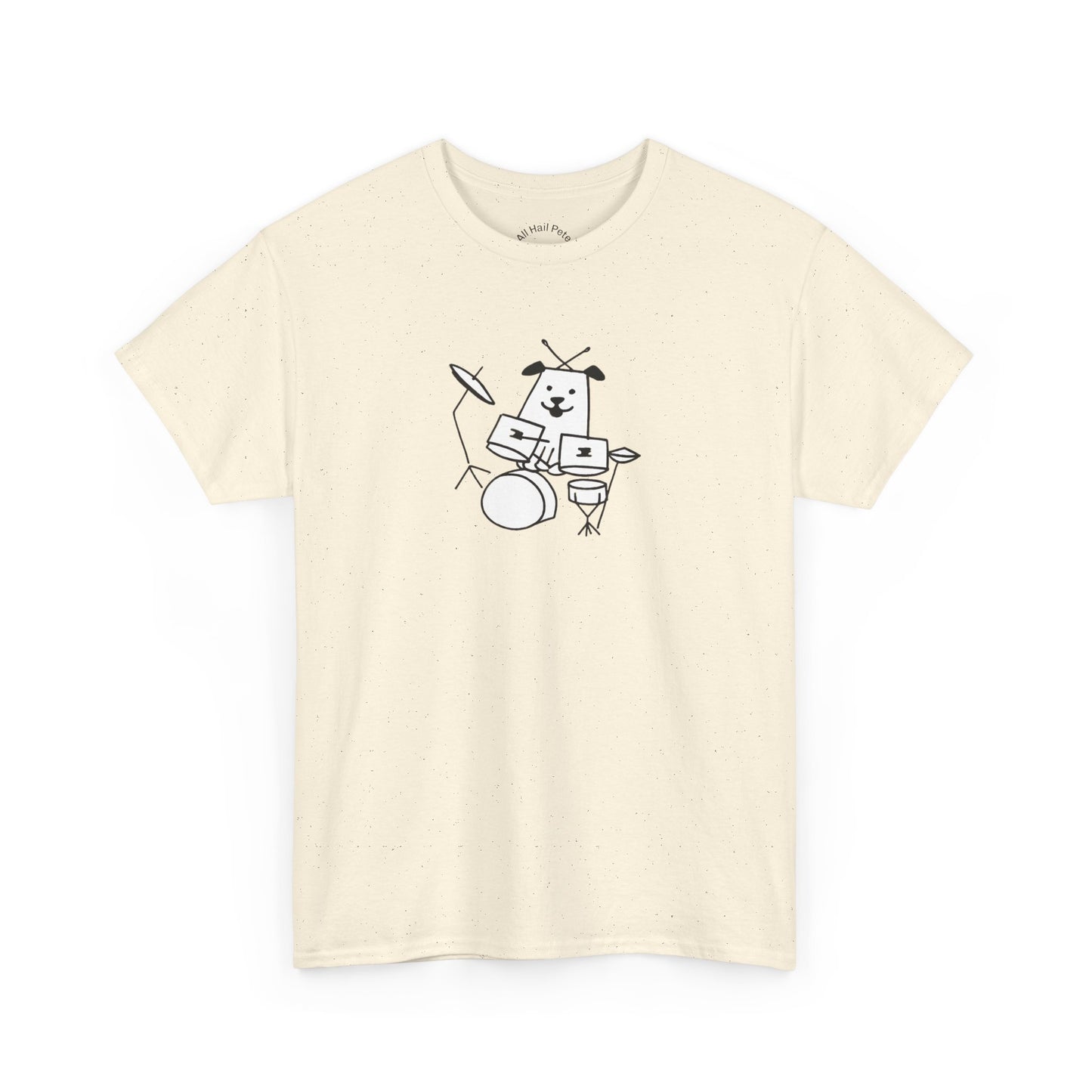 Doggie Drummer Unisex Heavy Cotton Tee