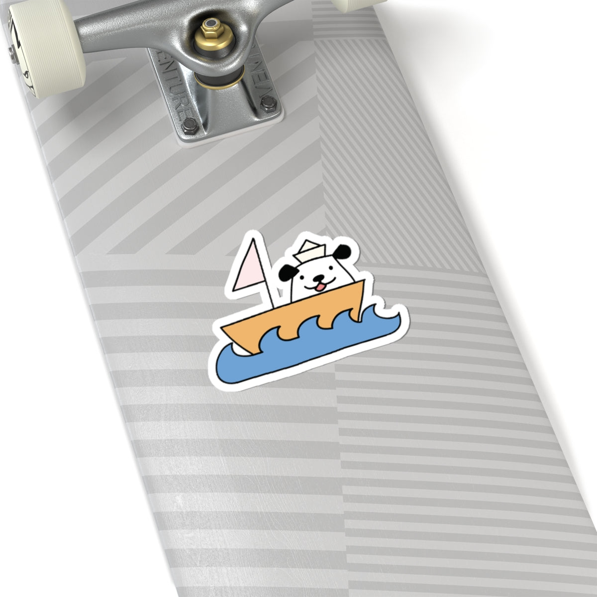 Boat Dog Sticker