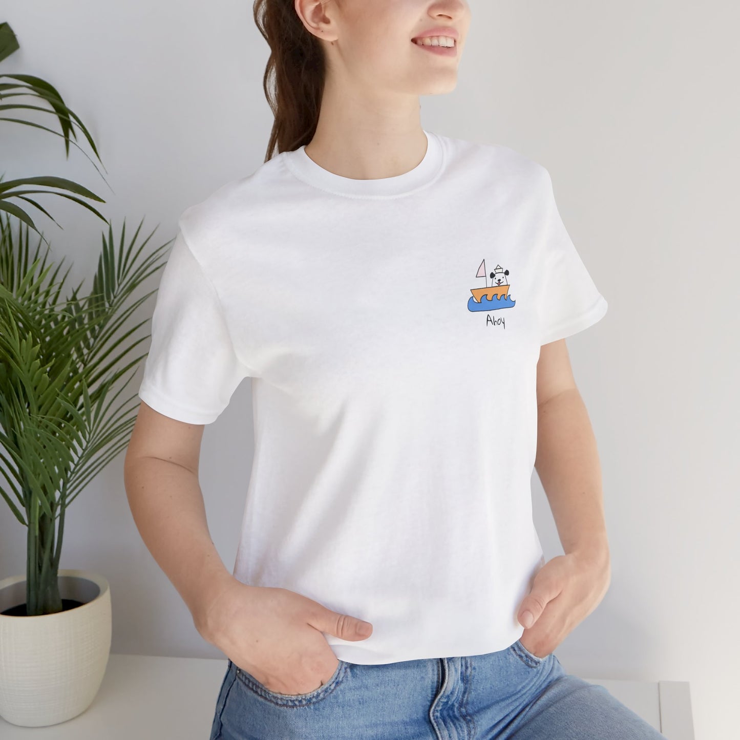 Boat Dog Ocean Tee