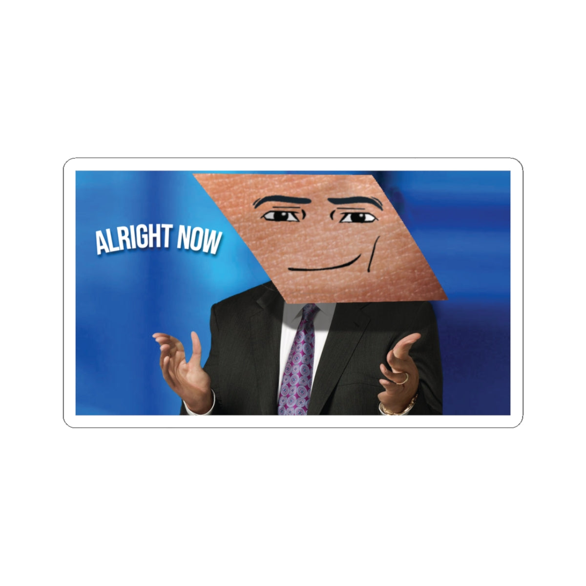 Pete Rhombus Sticker