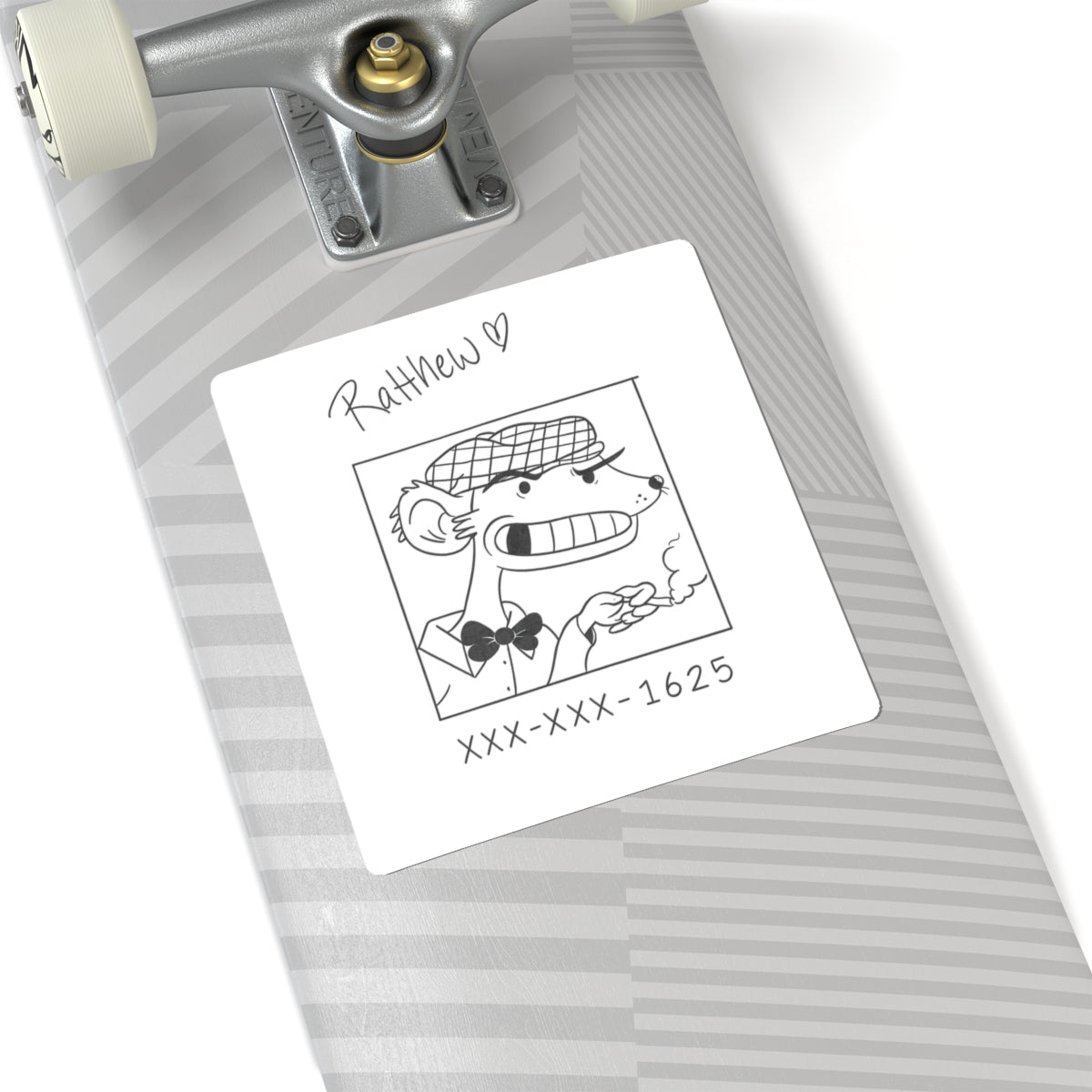 Ratthew Kiss-Cut Sticker