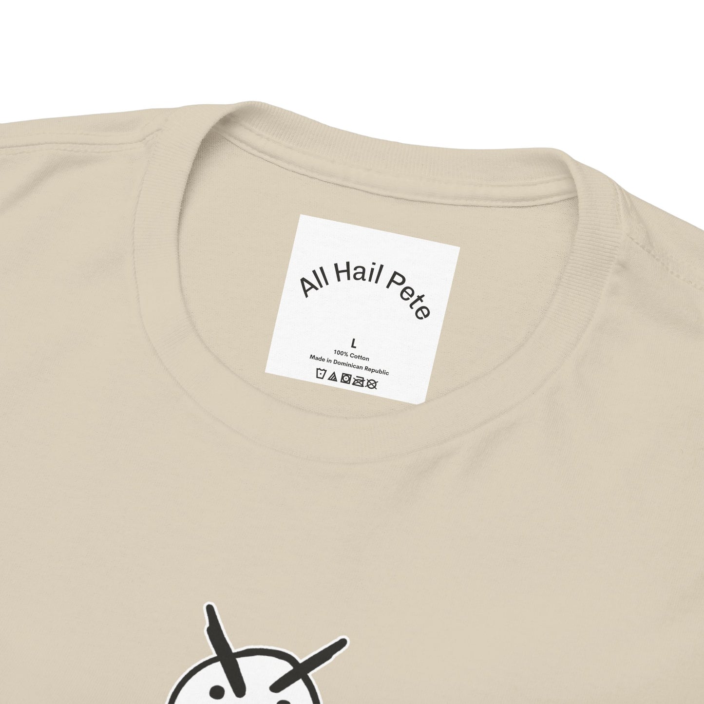 Don't Make Me Do It Filled Unisex Heavy Cotton Tee