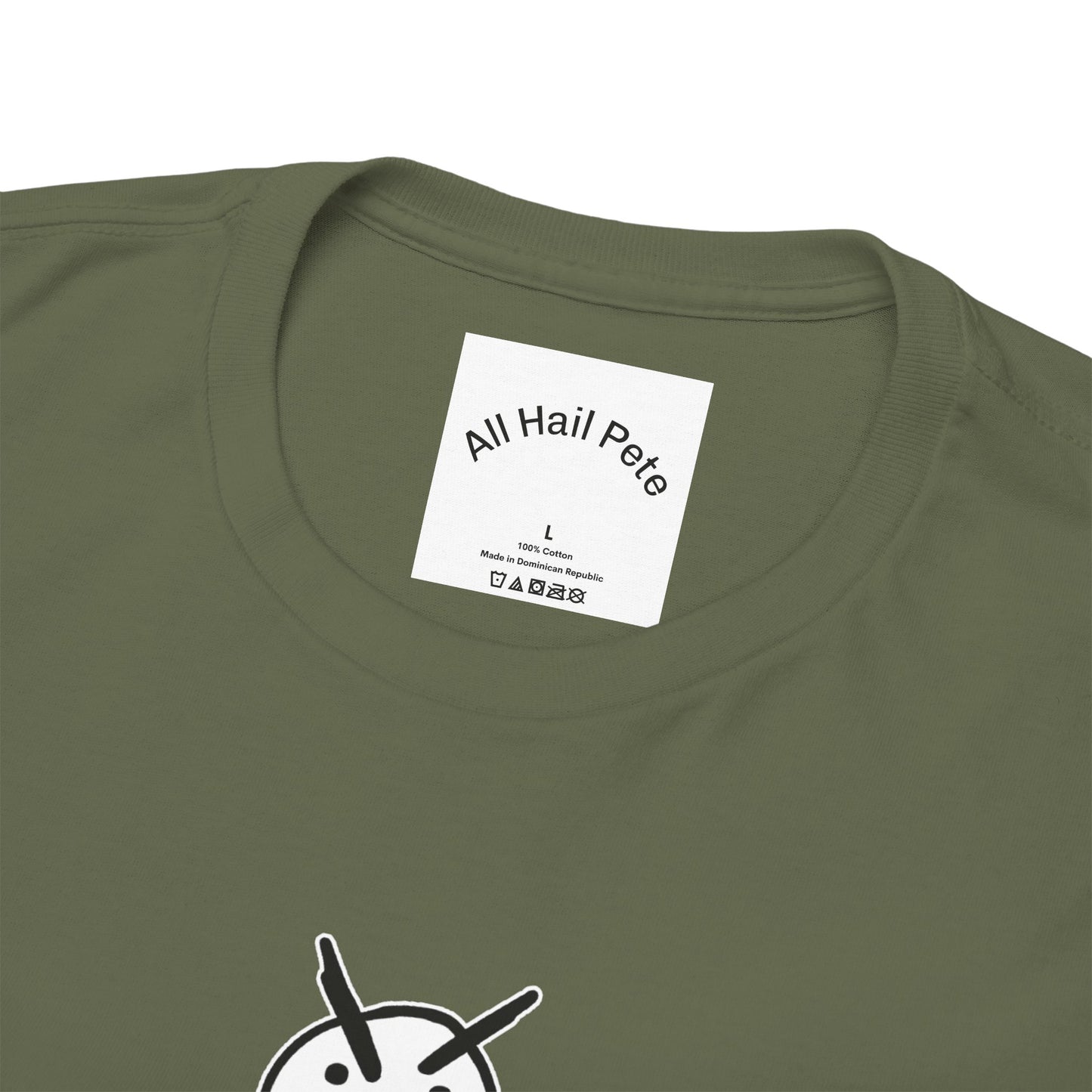Don't Make Me Do It Filled Unisex Heavy Cotton Tee