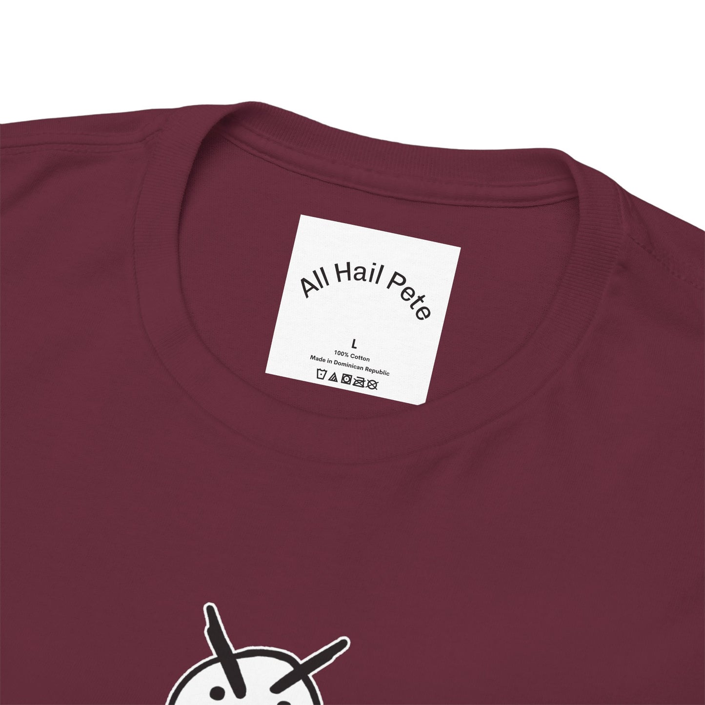 Don't Make Me Do It Filled Unisex Heavy Cotton Tee