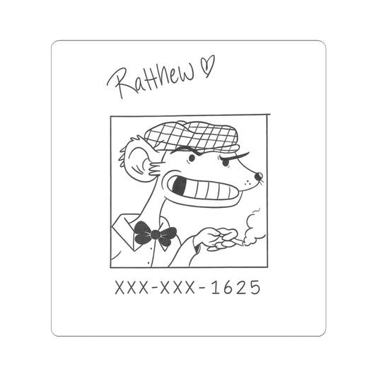 Ratthew Kiss-Cut Sticker